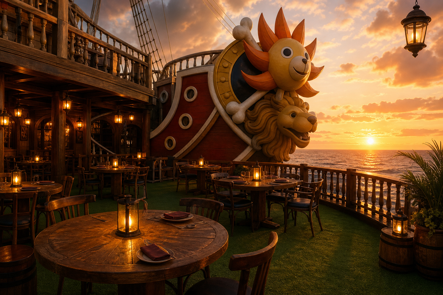 Private events aboard the ship
