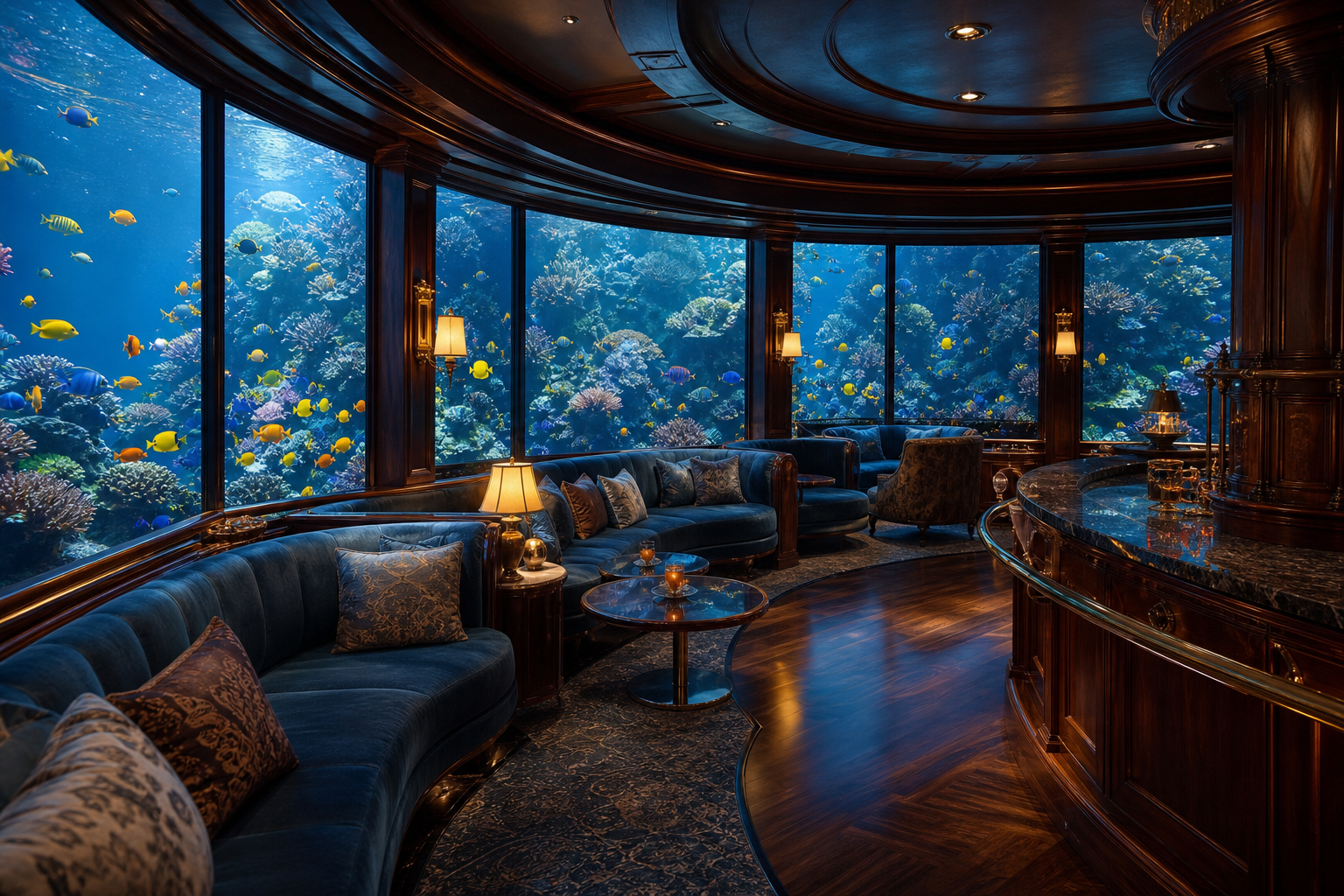 Aquarium Lounge and Bar